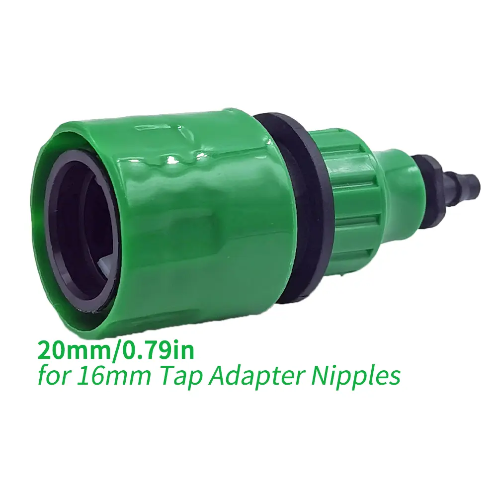 5pcs Water Pipe Quick Connector Plastic Hose Pipe Connector For Garden Pipeline Drip Irrigation System Watering Equipment Parts