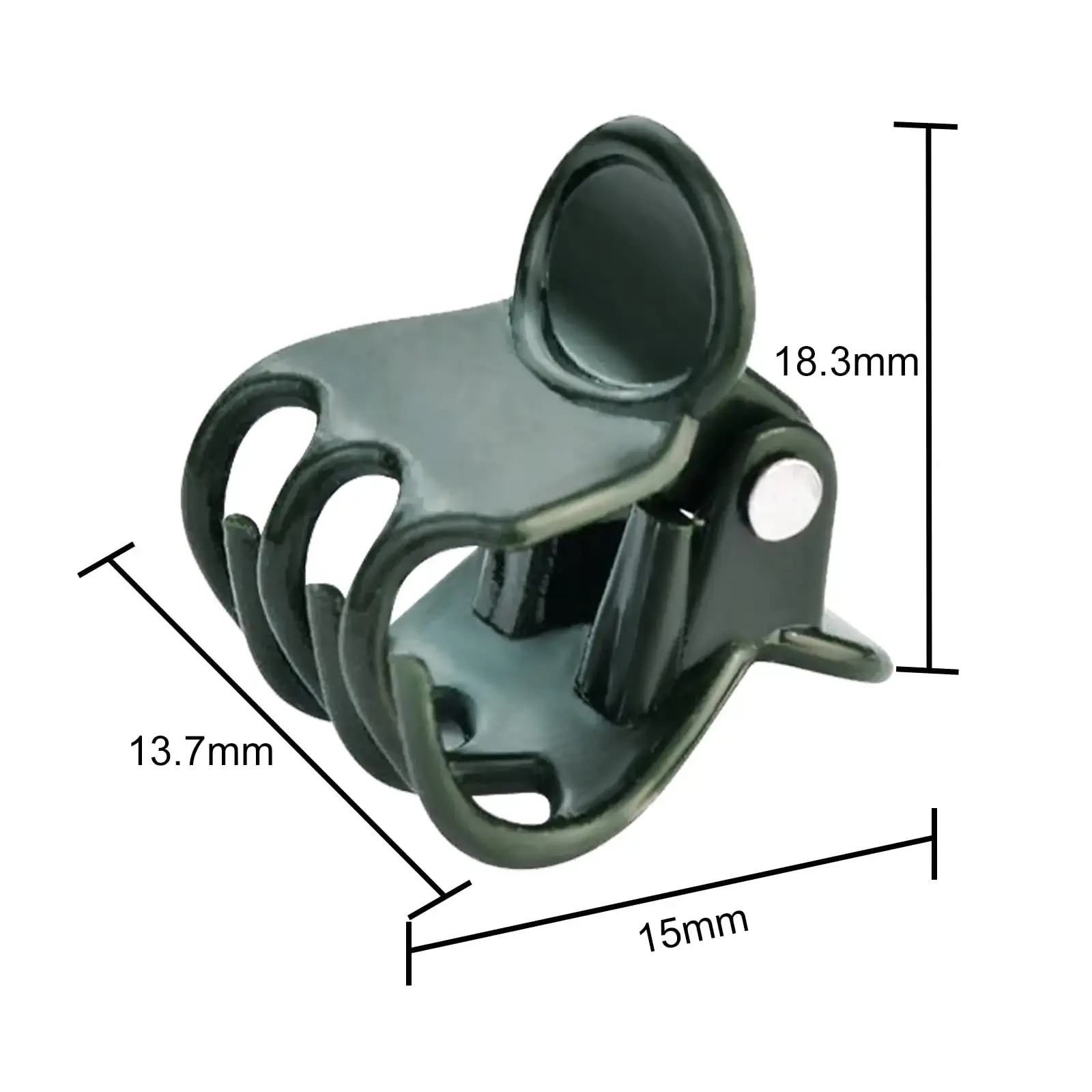 100pcs Garden Plant Clips Plastic Support Orchid Stem Clip for Vine Vegetables Flower Tied Bundle Branch Clamping Garden Tool