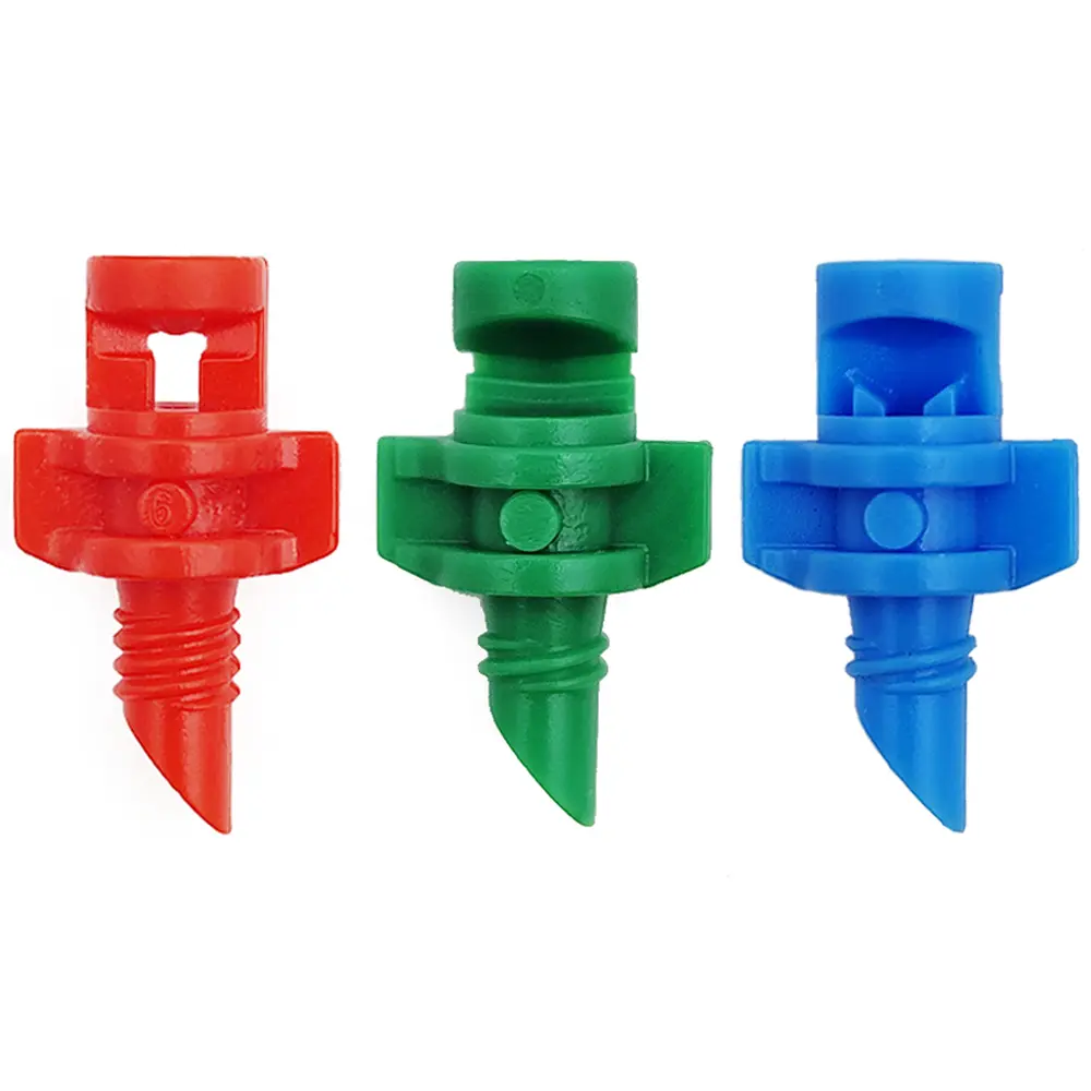 80Pcs 90/180/360 Degree Misting Sprinkler Adjustable Control Valve Switch for Greenhouse Fruit Tree and Plant Watering System