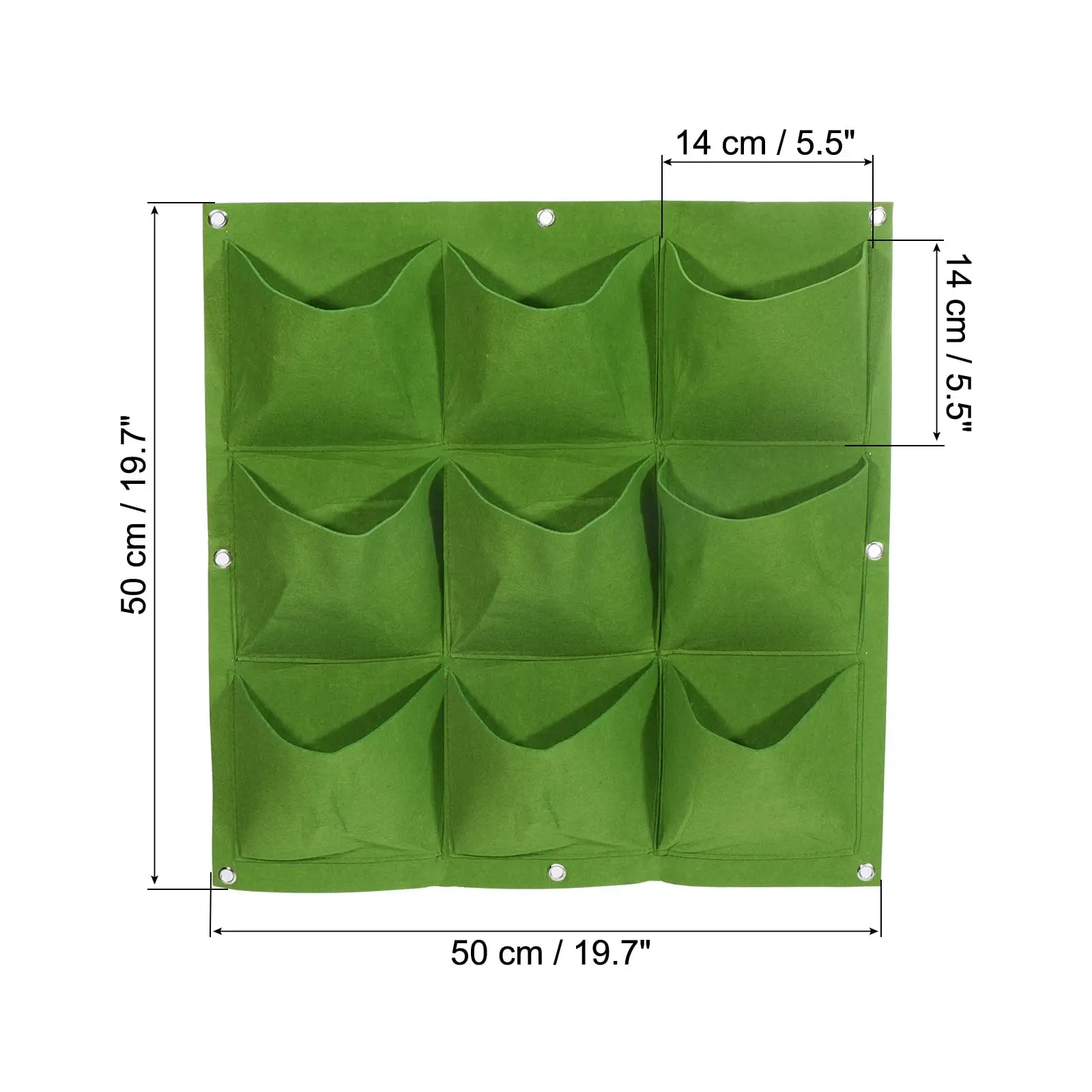 NEW Wall Hanging Pockets Planting Bags Flower Pot Home Garden Grow Bag Garden Planter Vertical Suculentas Plant Pot Home Decor