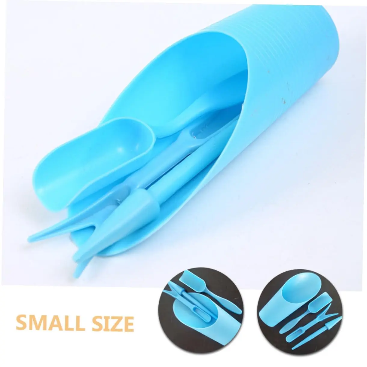 4pcs/set, Plastic Durable Bucket shovel Potted Cultivation cylinder MeatPlant soil shovel Garden Tools Mini Garden Planting Tool