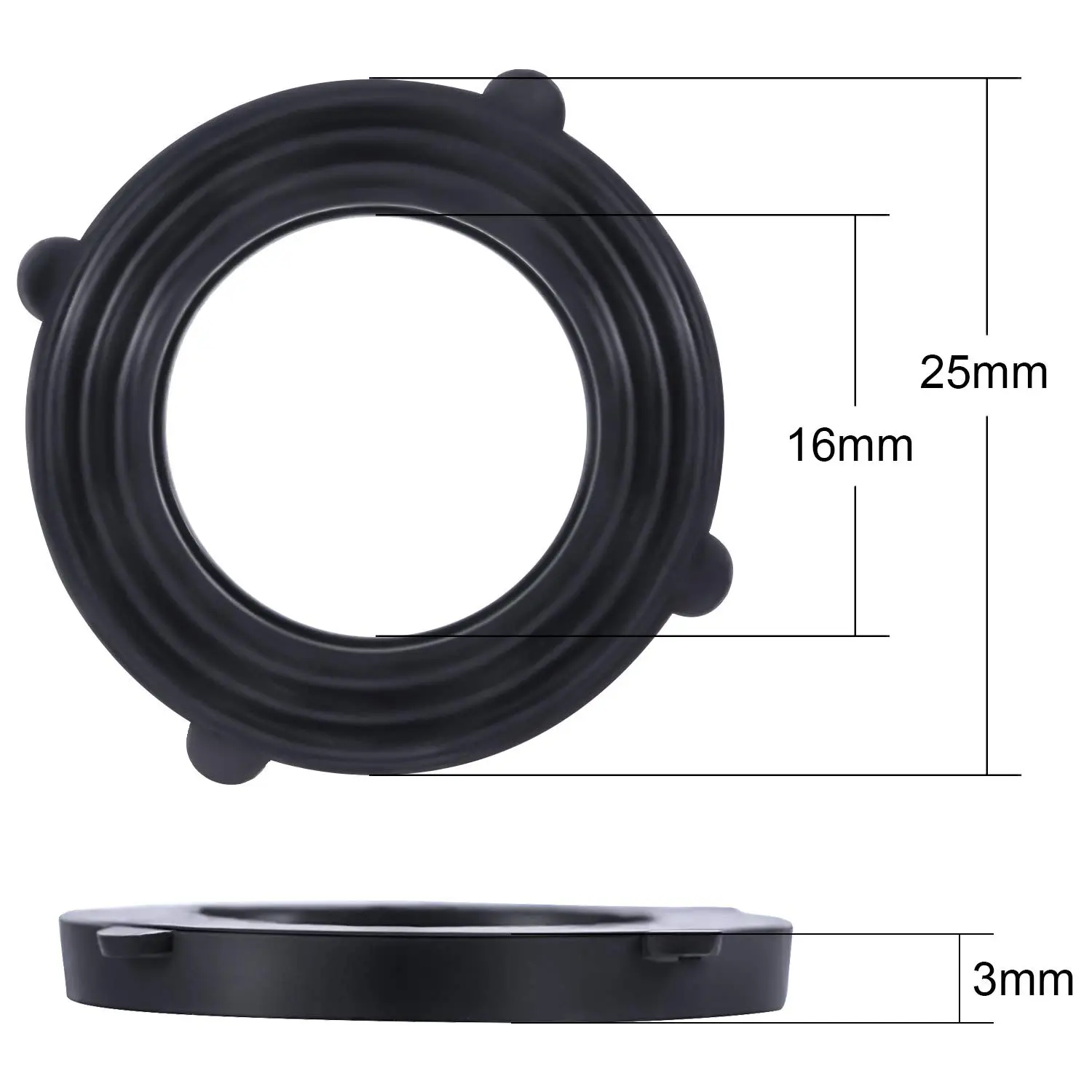 50pcs Hose Washers Rubber Washers Seals, Fit All Standard 3/4" Garden Shower Hose And Water Faucet Fittings, Garden