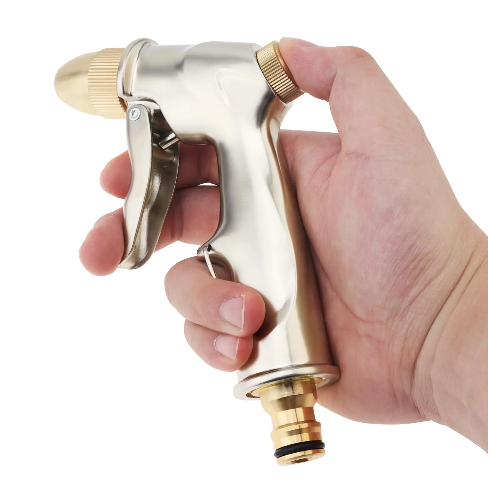 High Pressure Water Gun Water Hydro Jet High Pressure Water Spray Nozzle, Flexible Wand For Garden Plant Watering Car Washing