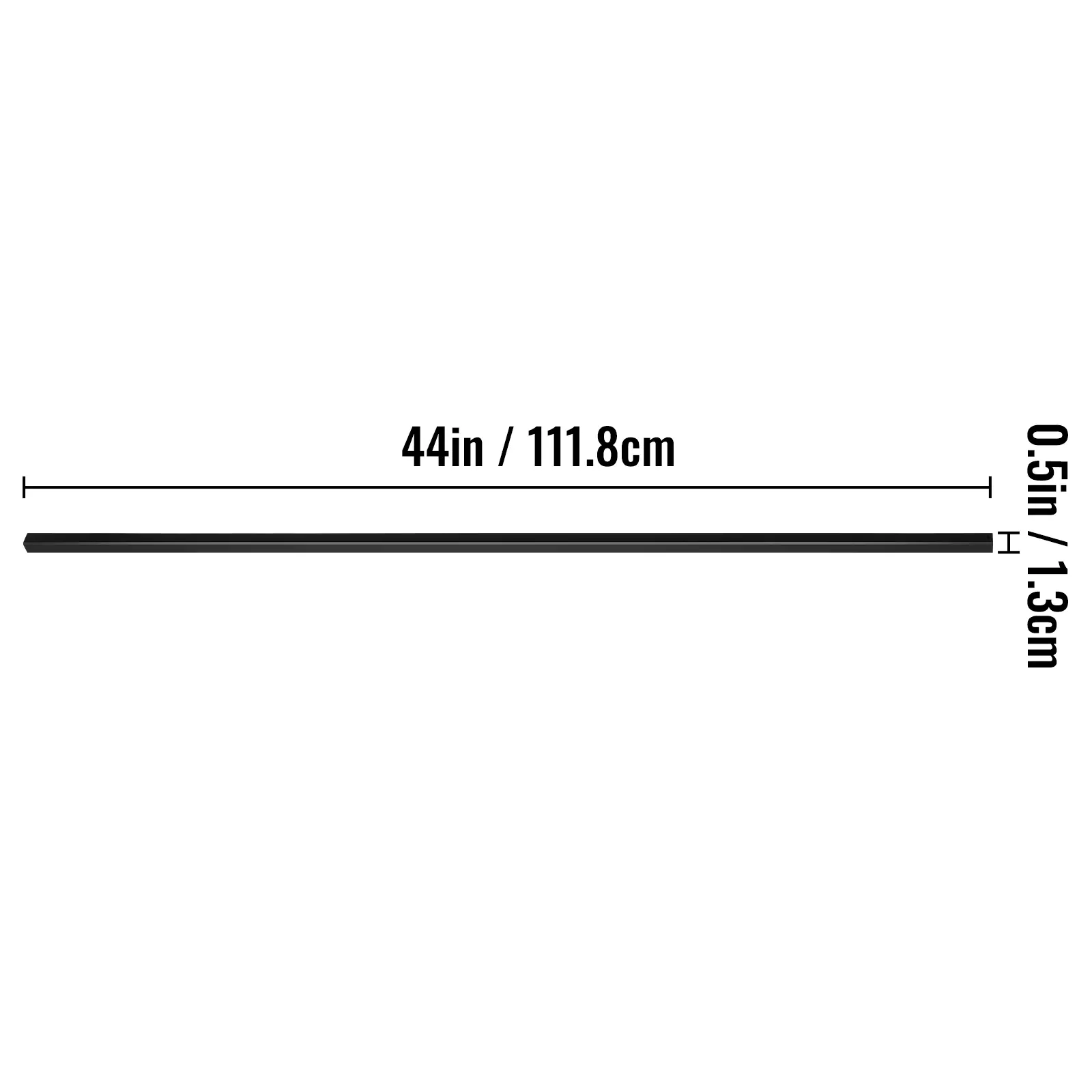 SucceBuy Deck Balusters Metal Pole Spindles 16/10 Pack 44in Iron Post Stair Railing Staircase Baluster Iron Stair/Door Railing