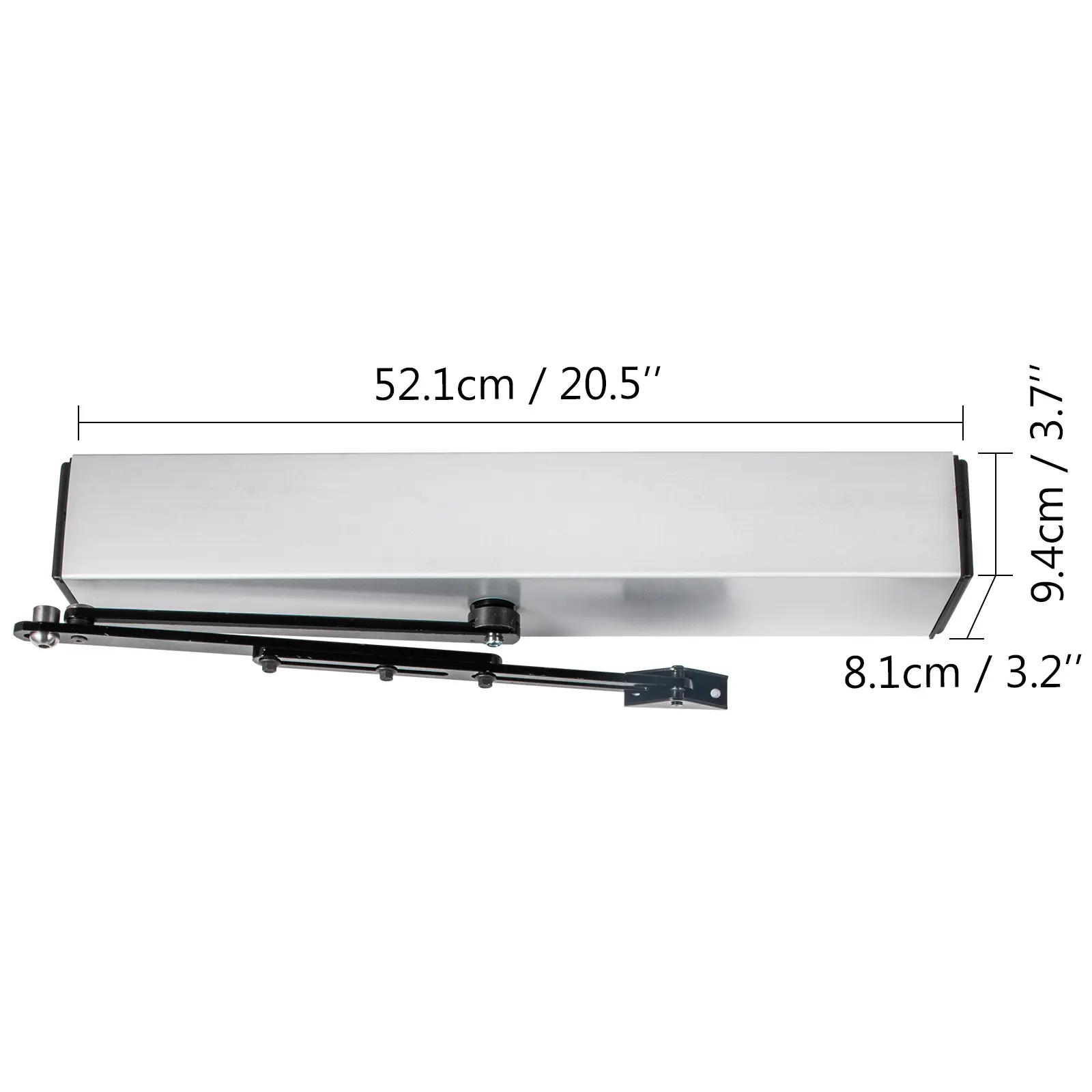 SucceBuy Automatic Door Opener Kit 120° Opening Hotel Office Door Operator 50W Auto Sliding Pocket Door Closer Swing Door Opener