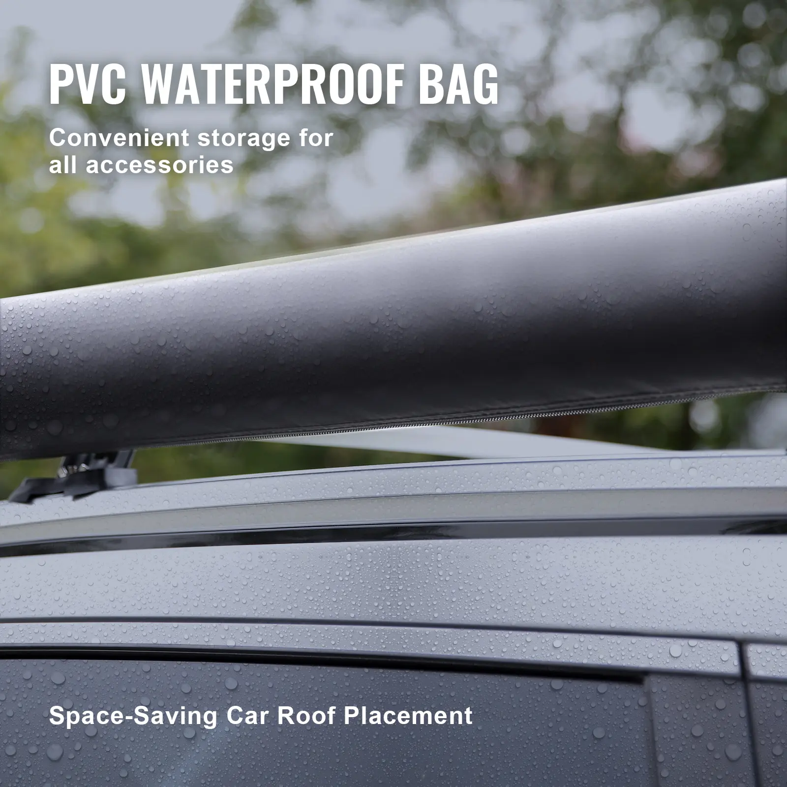 VEVOR Vehicle Awning  Retractable Car Side Awning Car Awning with Waterproof Storage Bag  Suitable for Truck SUV Van Campers