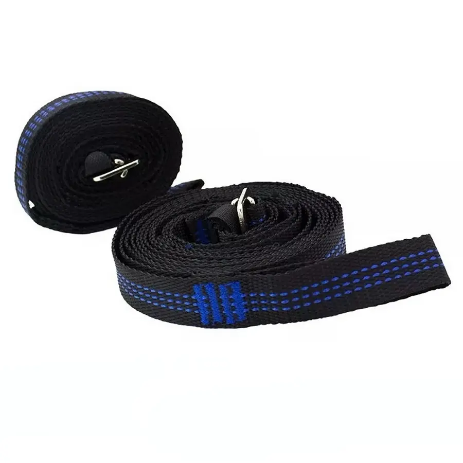 Portable Pair of 300cm Adjustable Outdoor Camping Hammock Hamac Hamaca Hamak Straps Belts Hanging Tree Rope