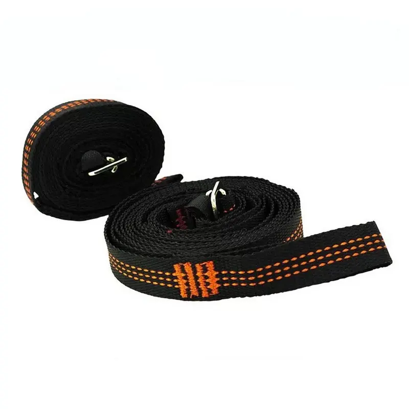 Portable Pair of 300cm Adjustable Outdoor Camping Hammock Hamac Hamaca Hamak Straps Belts Hanging Tree Rope