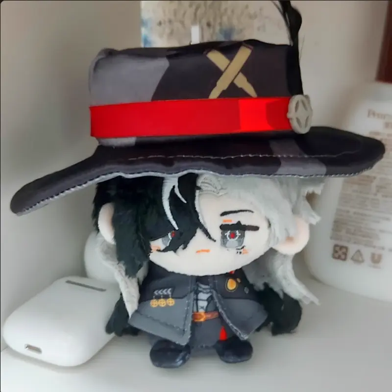 12cm Boothill Pendants Dolls Mini Soft Plush Honkai: Star Rail Gallagher Keychain Bag Pendant Holiday Birthday XMAS Dolls Gift