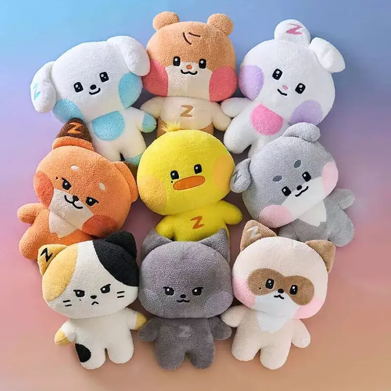 Cute 40cm Zb1 Stuffed Toy Plush Zerobaseone Plushine Pendant Zhanghao Hanbin Jiwoong Ricky Gunwook Cotton Doll Collection Gifts
