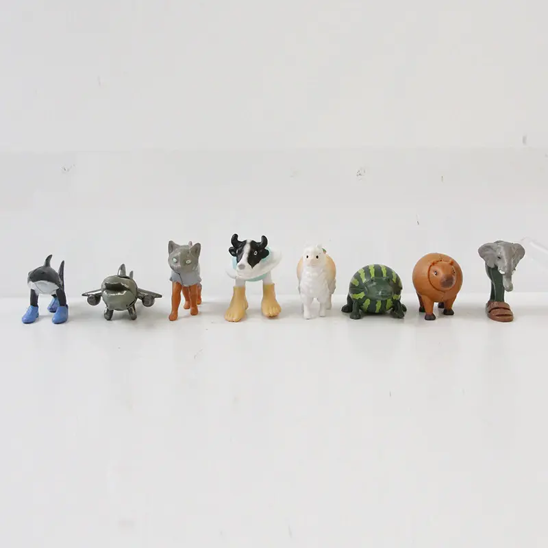 8-24Pcs Italian Brainrot Set Tung Tung Tung Sahur Tralalero Tralala Figurine Mini Ornaments Action Figure Toy Kids Birthday Gift
