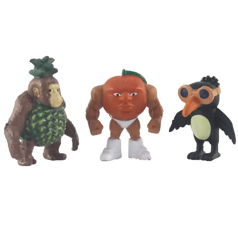 8-24Pcs Italian Brainrot Set Tung Tung Tung Sahur Tralalero Tralala Figurine Mini Ornaments Action Figure Toy Kids Birthday Gift