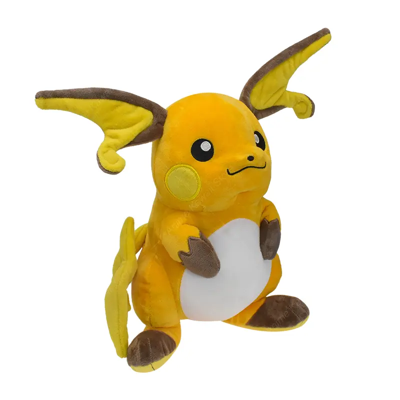 32cm Kawaii Pokemon Plush Toy Pichu Evolution Raichu Stuffed Doll Peluche Decoration Christmas Gift For Kids Children