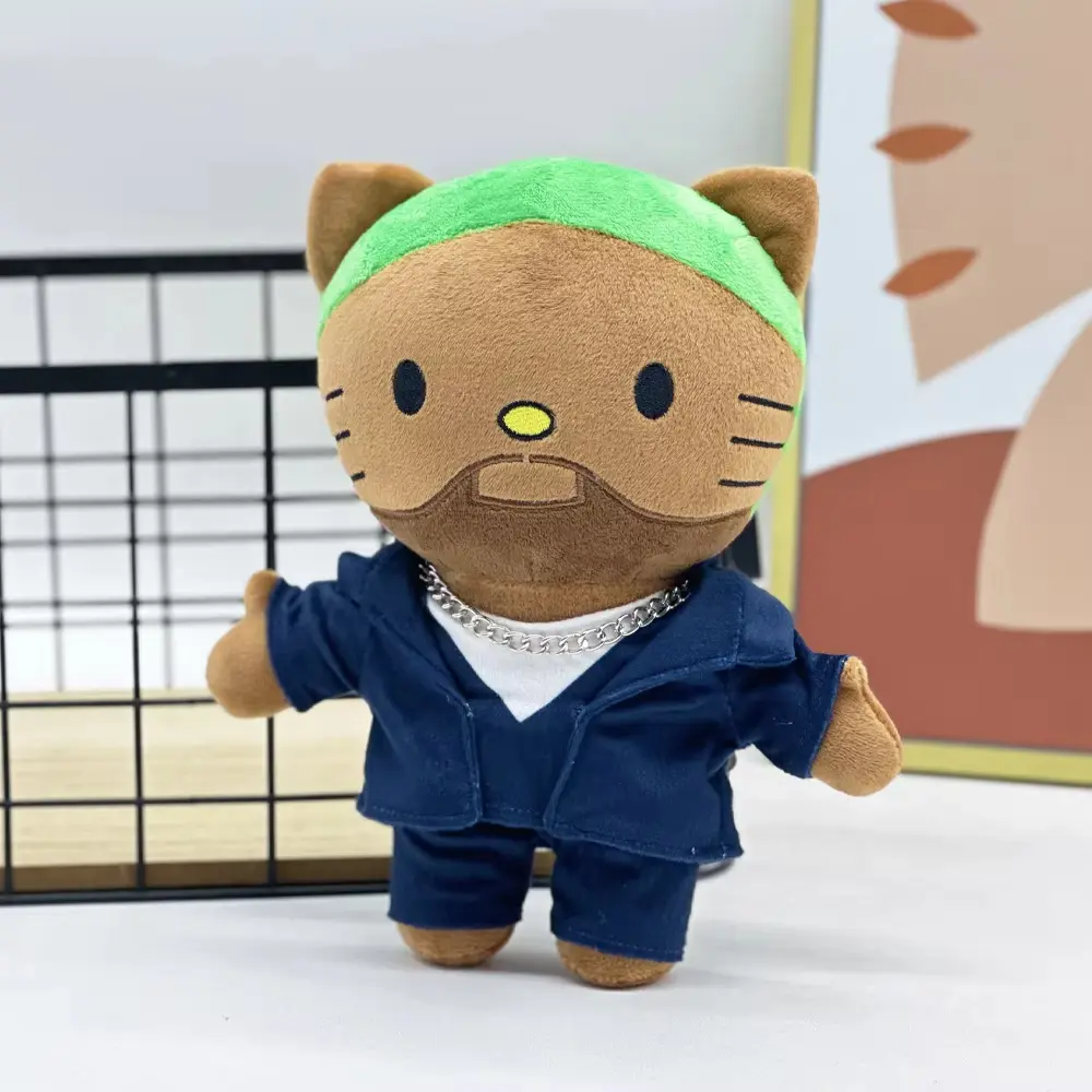 Hello Kitty Frank Ocean Suit Boy Plush Doll Figure Stuffed Toys Cute Boys Girls Christmas Gift