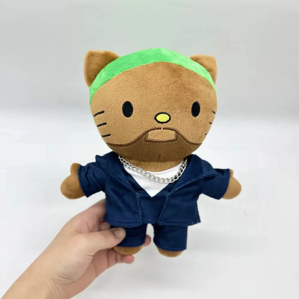 Hello Kitty Frank Ocean Suit Boy Plush Doll Figure Stuffed Toys Cute Boys Girls Christmas Gift