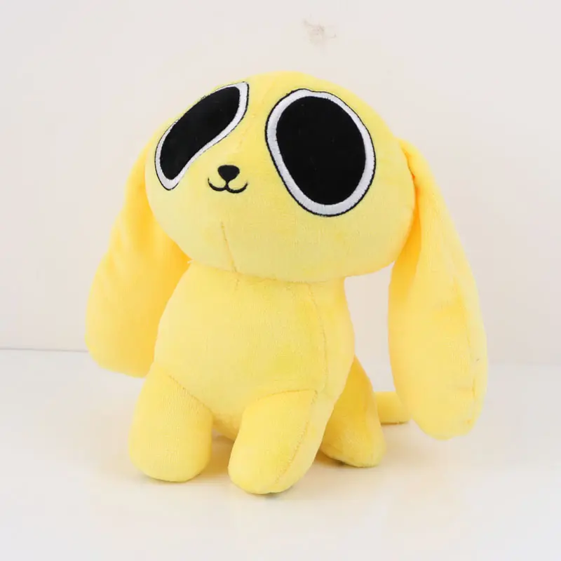 25cm Chikn Nuggit Plush Toy Kawaii Yellow Dog Cartoon Anime Character Doll Soft Stuffed Animal Toys Kids Girl Birthday Gift Toy