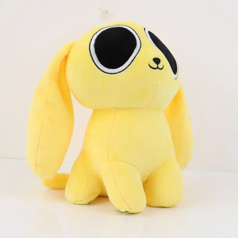 25cm Chikn Nuggit Plush Toy Kawaii Yellow Dog Cartoon Anime Character Doll Soft Stuffed Animal Toys Kids Girl Birthday Gift Toy