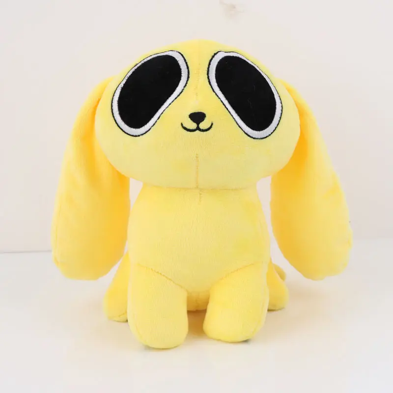25cm Chikn Nuggit Plush Toy Kawaii Yellow Dog Cartoon Anime Character Doll Soft Stuffed Animal Toys Kids Girl Birthday Gift Toy