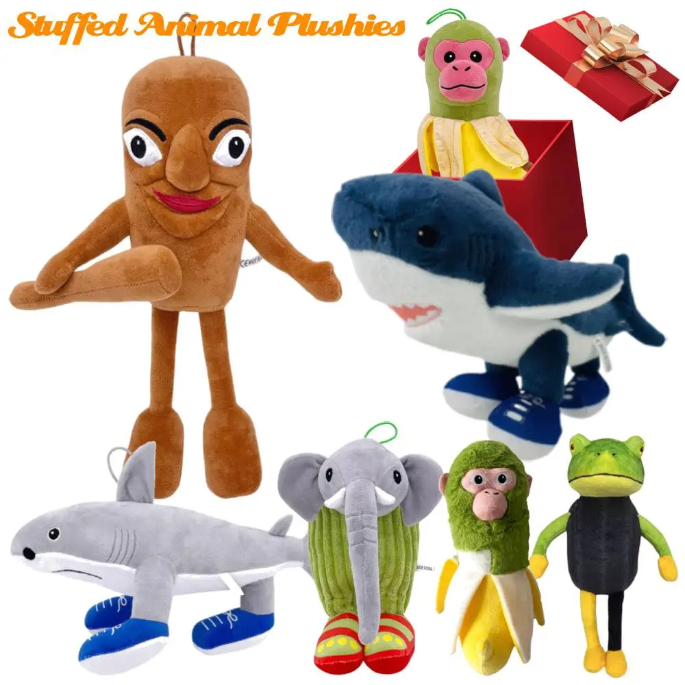 26style Italian Brainrot Tung Tung Tung Sahur Tralalelo Tralala Plush Dolls Stuffed Animal Shimpanzini Bananini Plushies Gifts
