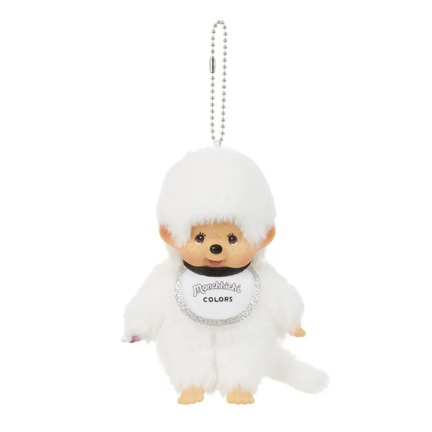 Mengqiqi Cartoon Plush Doll Cute School Bag Pendant Creative Car Keychain Personalized Animation Peripheral Holiday Gift