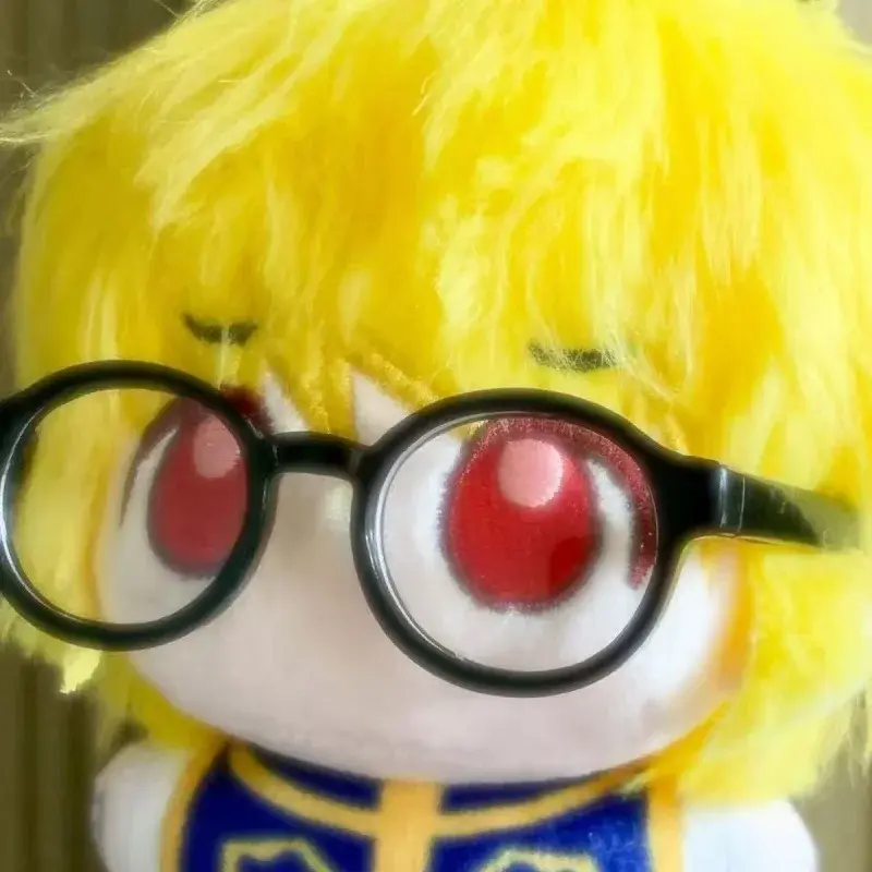 Stuffed 10cm Novel HxH Kurapica Cosplay Cartoon Plush With Skeleton Doll Dress-up Toys for Kids Birthday Gift