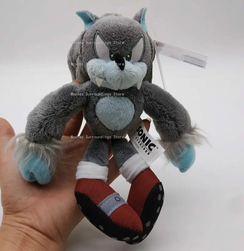 Movie Anime Cartoon Character Funny Plush Toy Soft Werehog Tangle Whisper Stuffed Doll Cute Cartoon Collectible Gift for Kids