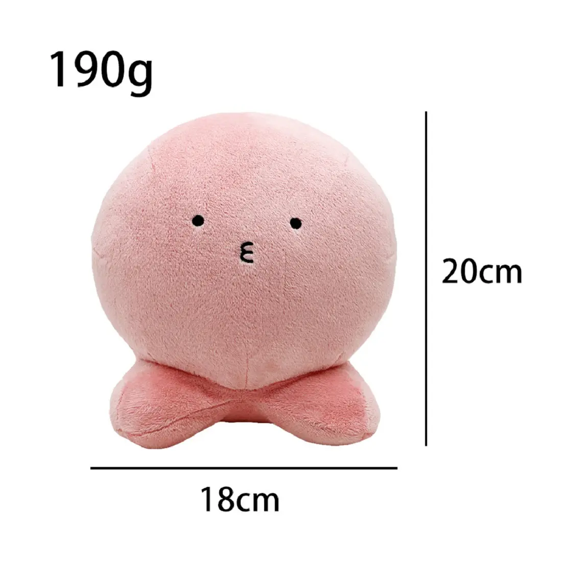 HOT NEW Takopi’s Original Sin Plush Cartoon Takopī Plushie タコピー Stuffed Doll Soft Home Decor Happy Toy Children's Birthday Gift