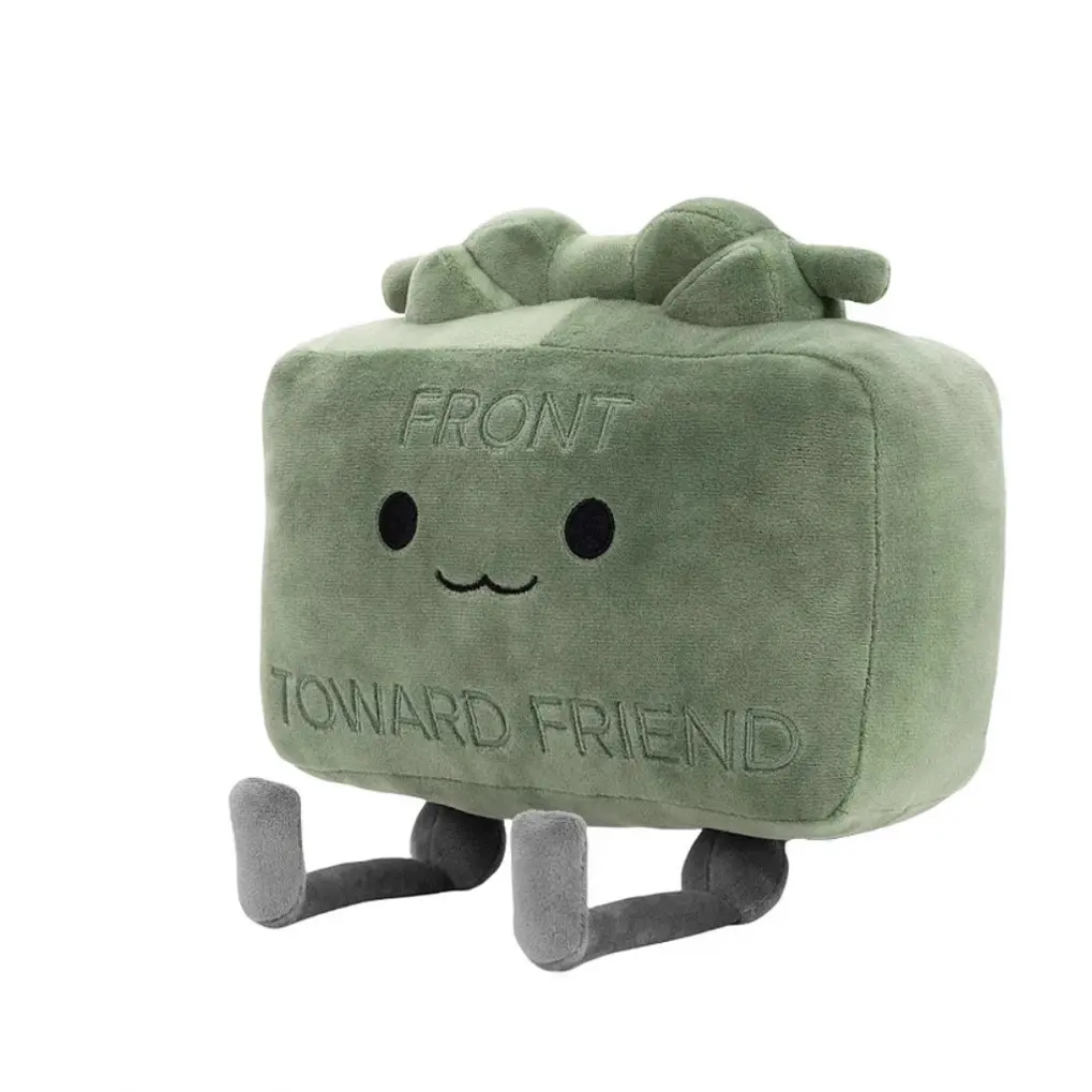 NEW 20cm Hot Clay The Clay-more Plush Doll Toy Cartoon Cute Soft Small Square Clay The Claymore Room Decoration Plush Doll Toy