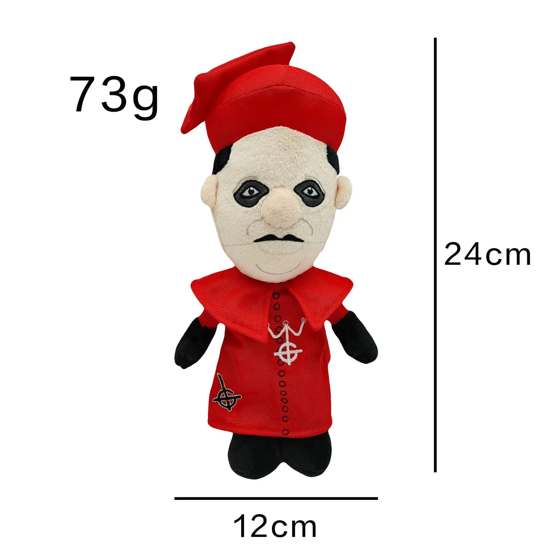 NEW 25cm Cardinal Copia Plush Doll Ghost Singer Struffed Toy Birthday Gift Toys Wholesale Anime Peripherals