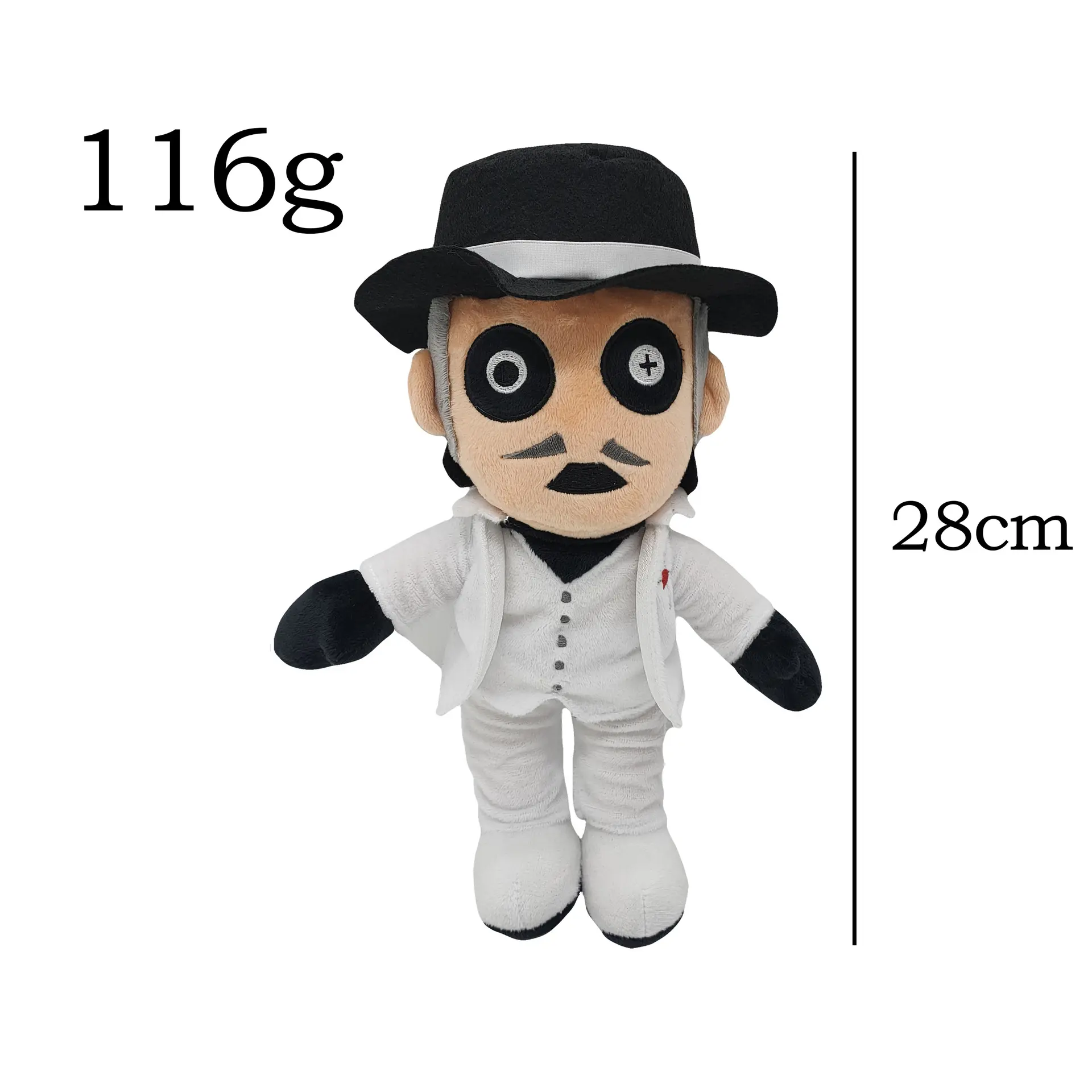 NEW 25cm Cardinal Copia Plush Doll Ghost Singer Struffed Toy Birthday Gift Toys Wholesale Anime Peripherals