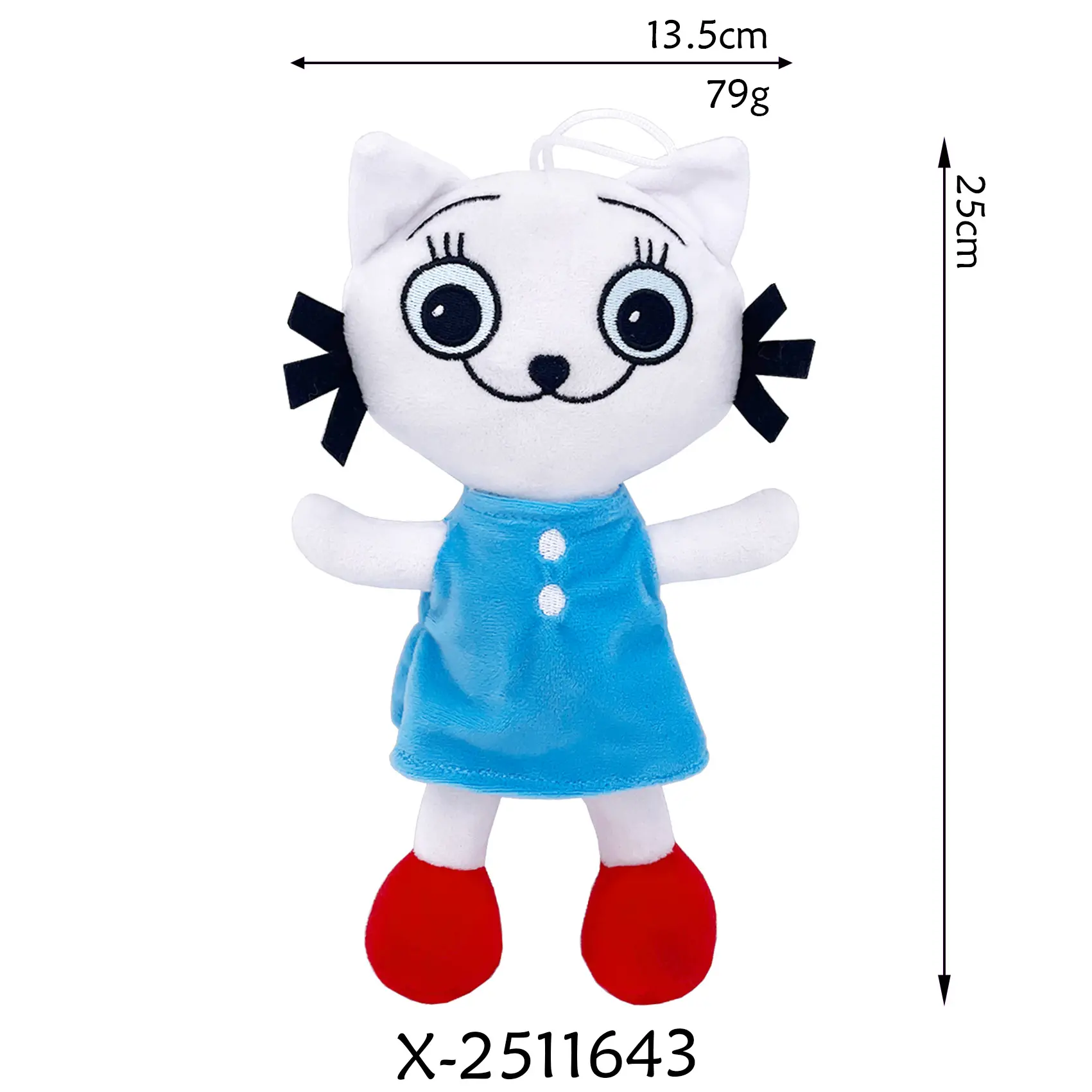 New Kicia Kocia Mascot Kicia Kocia Doll Kicia Kocia Plush Toy Merch Stuffed Animal Soft Toy Birthday Gift