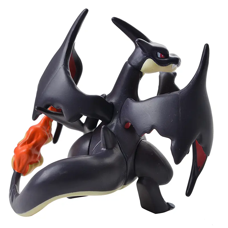 Pokemon Figures Shiny Mega Charizard Y Children Model Toy 8cm Pvc Perfectly Replicated Anime Collection Children Gift