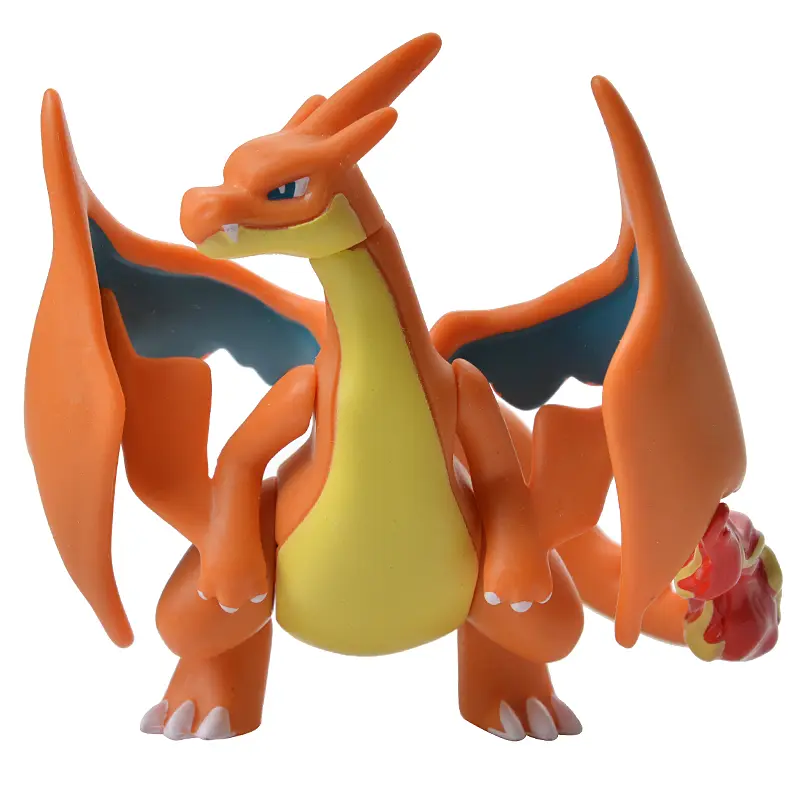 Pokemon Figures Shiny Mega Charizard Y Children Model Toy 8cm Pvc Perfectly Replicated Anime Collection Children Gift