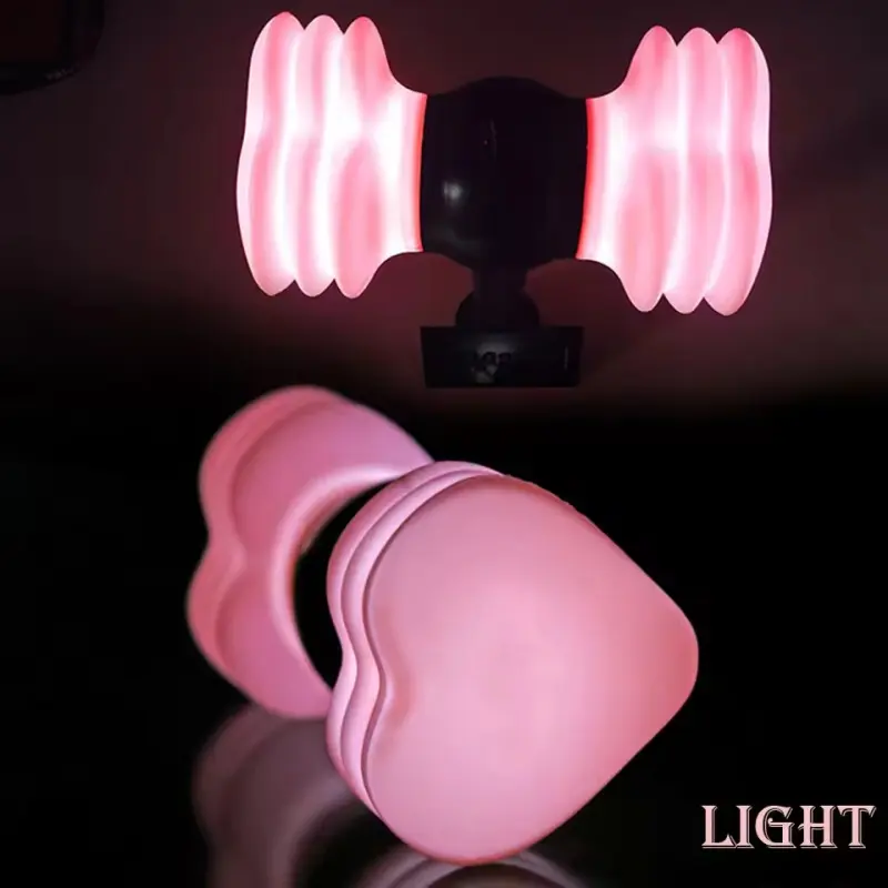 in stock  Led Lamp Stick Pink Concert Lamp Hiphop Lightstick Fluorescent Stick for Fans Shiny LED Novelty Pink Toy