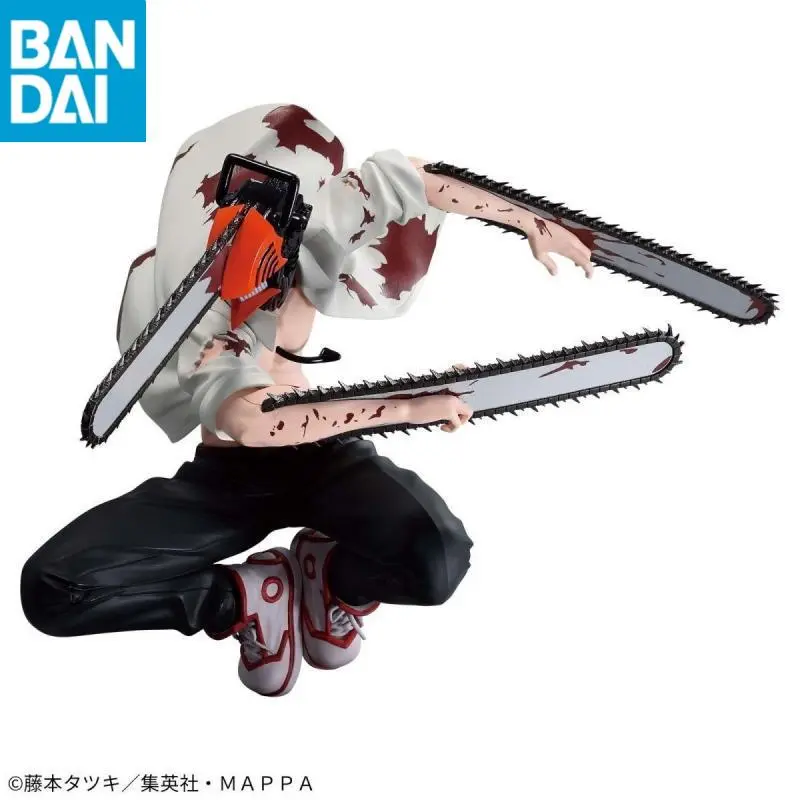 Genuine Bandai Namco Banpresto Chainsaw Man-II Vibration Stars Denji PVC Original BANPRESTO Figure Model Collector Toys Gifts