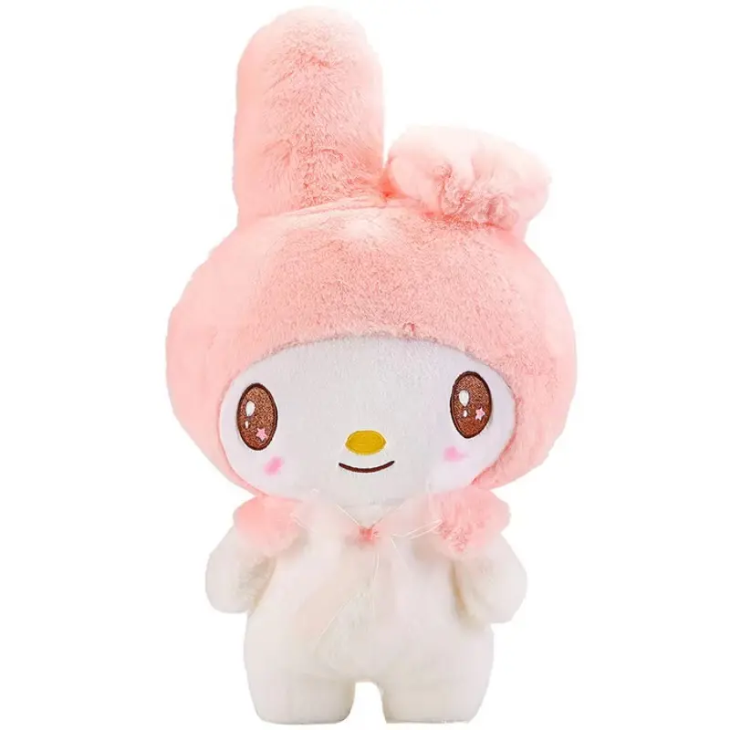 80cm Big Size Sanrio‌‌ Kuromi My Melody Cartoon Anime Plush Stuffed Doll  Room Plushies Bolster Ornaments Children Holiday Gift