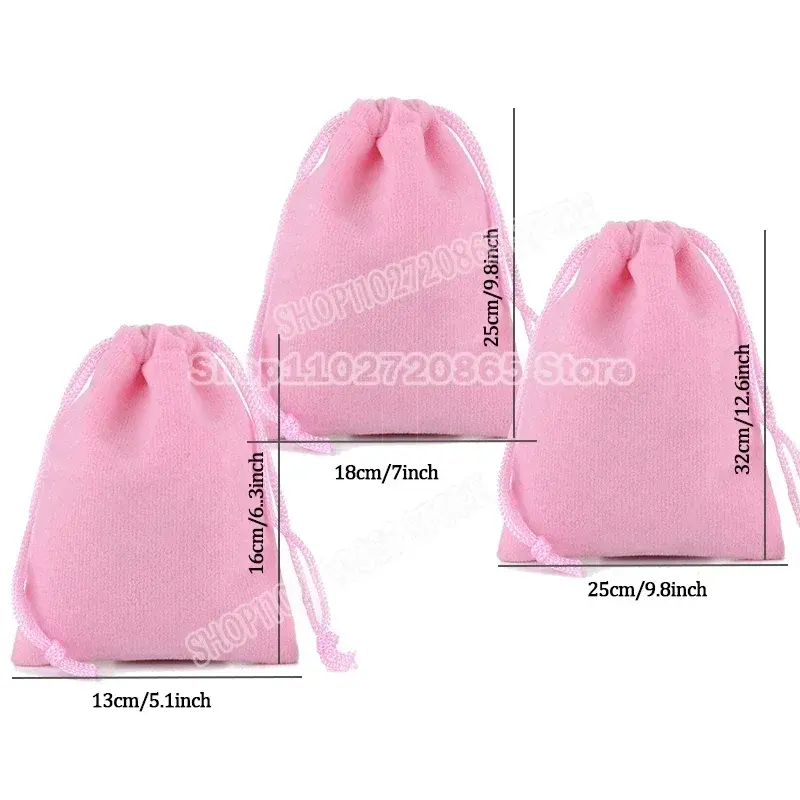 Kuromi Drawstring Bag Cartoon Kawaii Figures Letters A-Z Children Handbags Birthday Party Candy Decoration Storage Pouches Gift