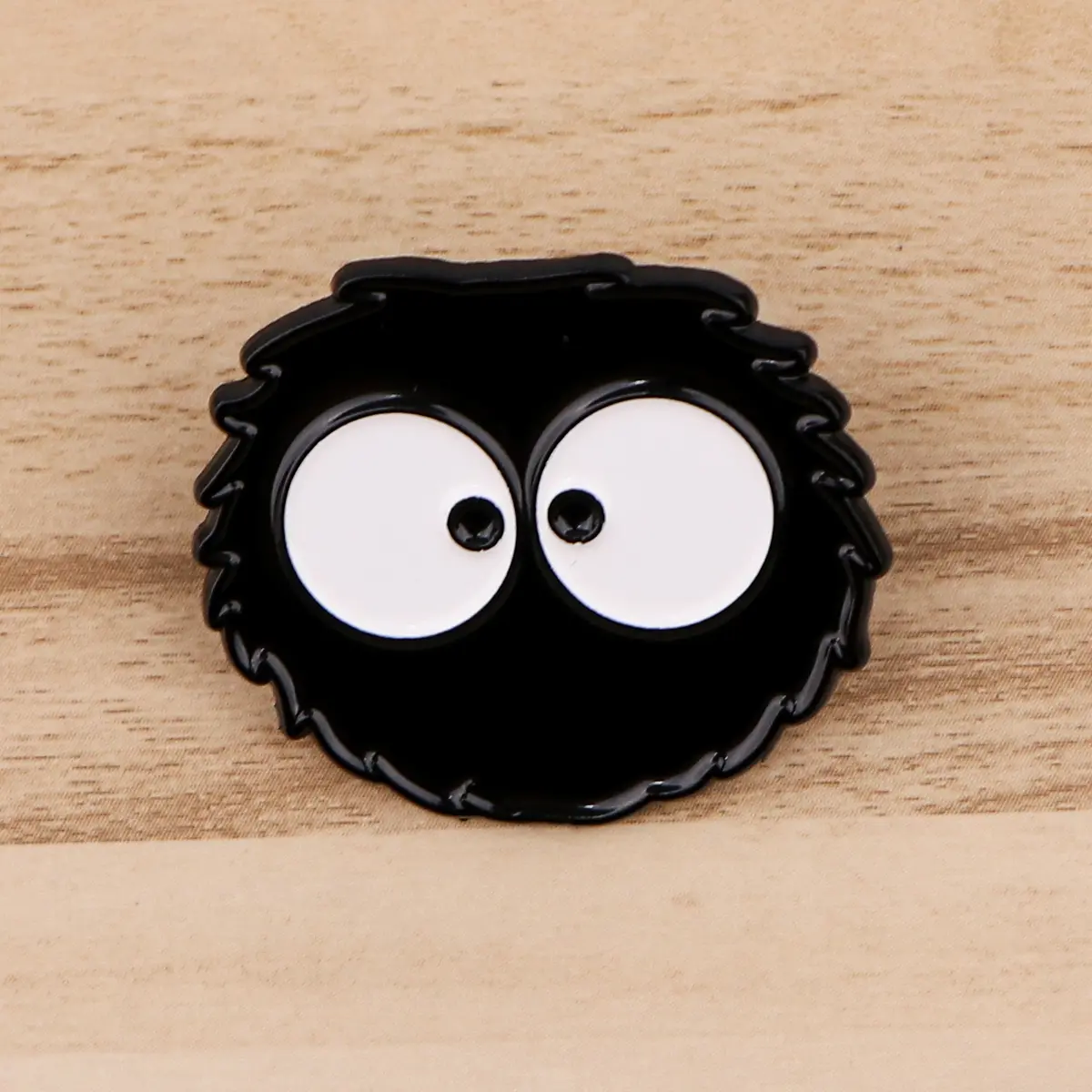 Cute Japanese Anime Black Elf Metal Badges Men Women Enamel Pins Lapel Pins for Backpack Brooch for Clothes Accessories Gifts