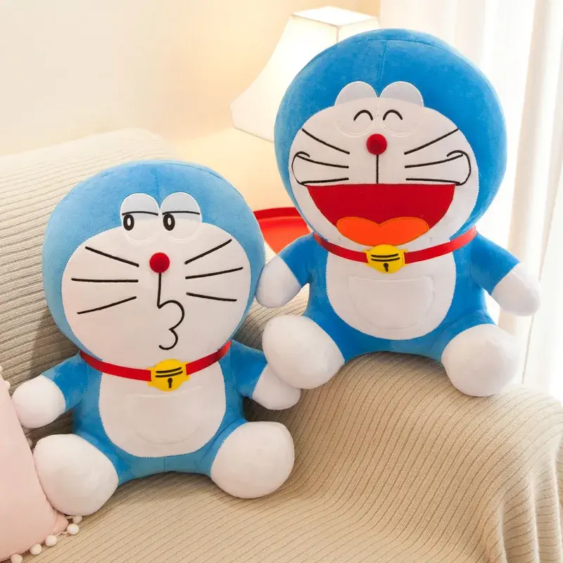 70cm Kawaii Doraemon Plush Toy Stand By Me Cute Stuffed Plushie Doll Cartoon Cat Animal Sofa Bed Pillow Toy Christmas Gifts Toys