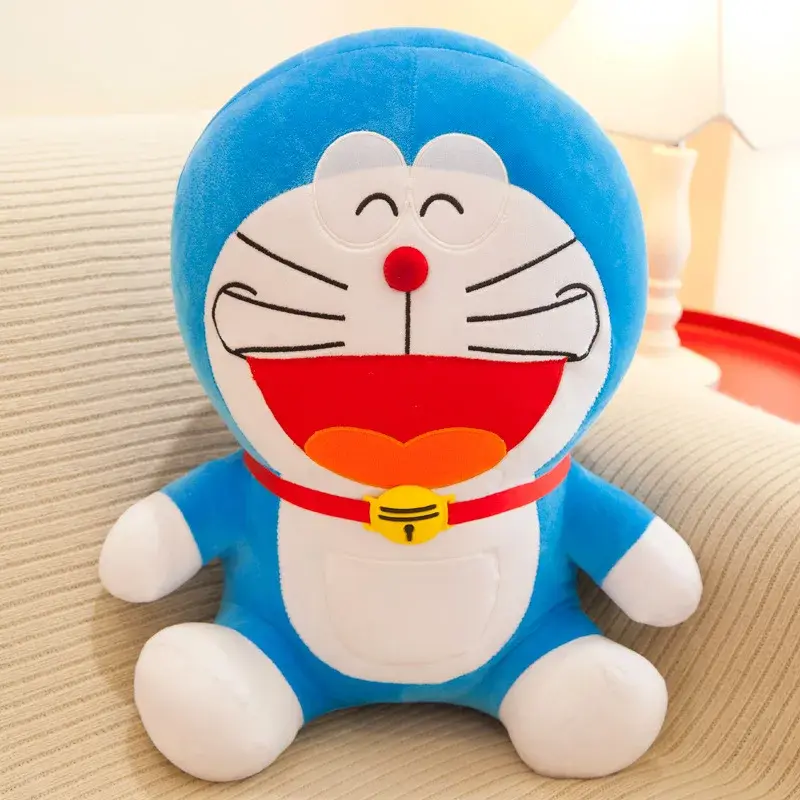 70cm Kawaii Doraemon Plush Toy Stand By Me Cute Stuffed Plushie Doll Cartoon Cat Animal Sofa Bed Pillow Toy Christmas Gifts Toys