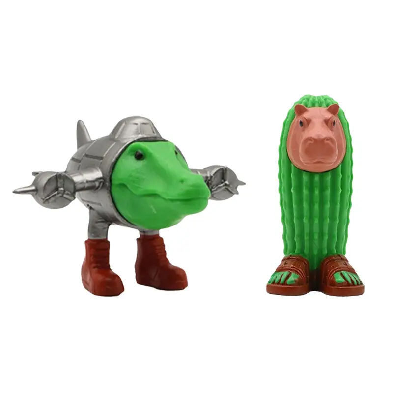 Anime 8pcs Tung Sahur Figure Toys Tralalero Tralala Figures Bombardino Crocodilo Shimpanzini Bananini Model Figures Decor Gifts
