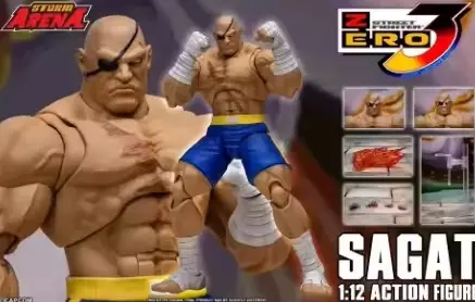 Original Storm Toys ST ARENA3 1/12 ARENA Ken Sagat In Stock Anime Collection Figures Model Toys