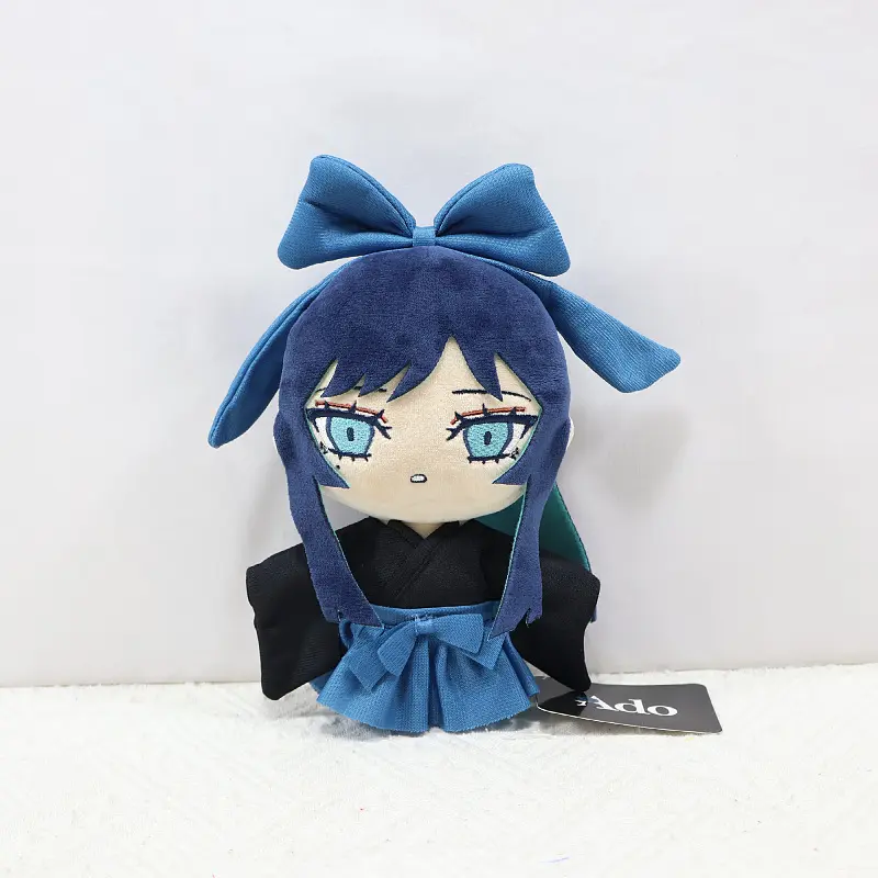 NEW Ado Hibana Plush Doll Kawaii Virtual Singer Kimono Girl Ado Usseewa Plushie Cartoon Soft Pillow Decor Stuffed Toy Kids Gift