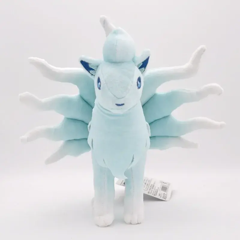 20/25cm Cartoon Pokemon Ninetales Plush Toys Alola Vulpix Plush Doll Soft Stuffed Sun Moon Nine Tails Fox Doll Kids Xmas Gift