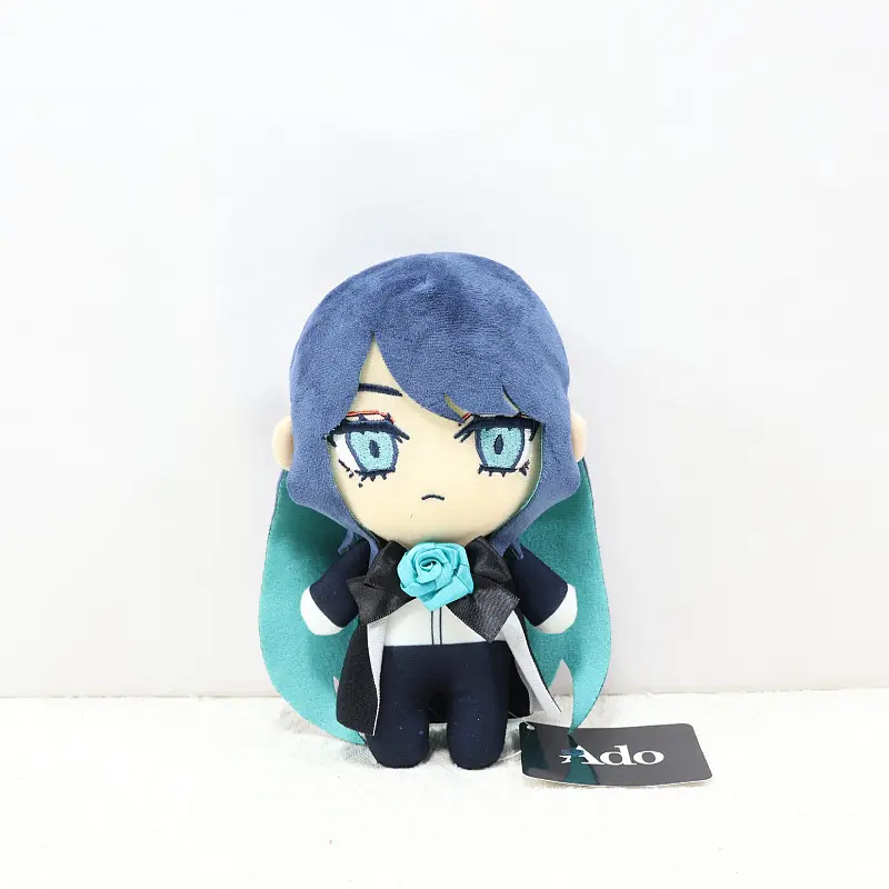 NEW Ado Hibana Plush Doll Kawaii Virtual Singer Kimono Girl Ado Usseewa Plushie Cartoon Soft Pillow Decor Stuffed Toy Kids Gift