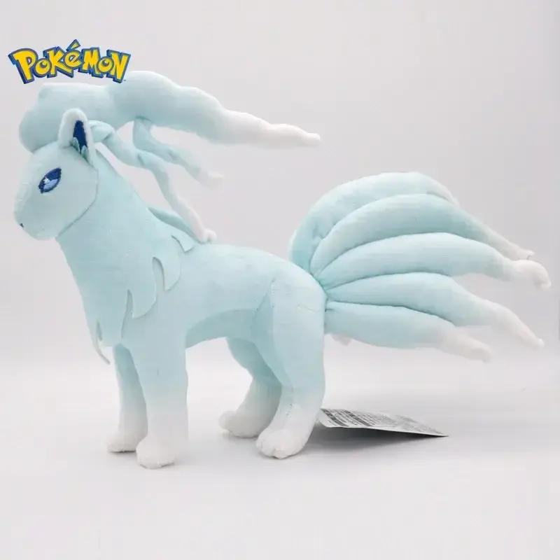 20/25cm Cartoon Pokemon Ninetales Plush Toys Alola Vulpix Plush Doll Soft Stuffed Sun Moon Nine Tails Fox Doll Kids Xmas Gift