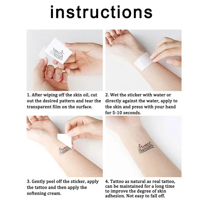30Pcs Sanrio Cartoon Temporary Tattoos Stickers Kuromi Hello Kitty Cute Waterproof Durable Fake Tattoo Stickers Girls Boy Gifts