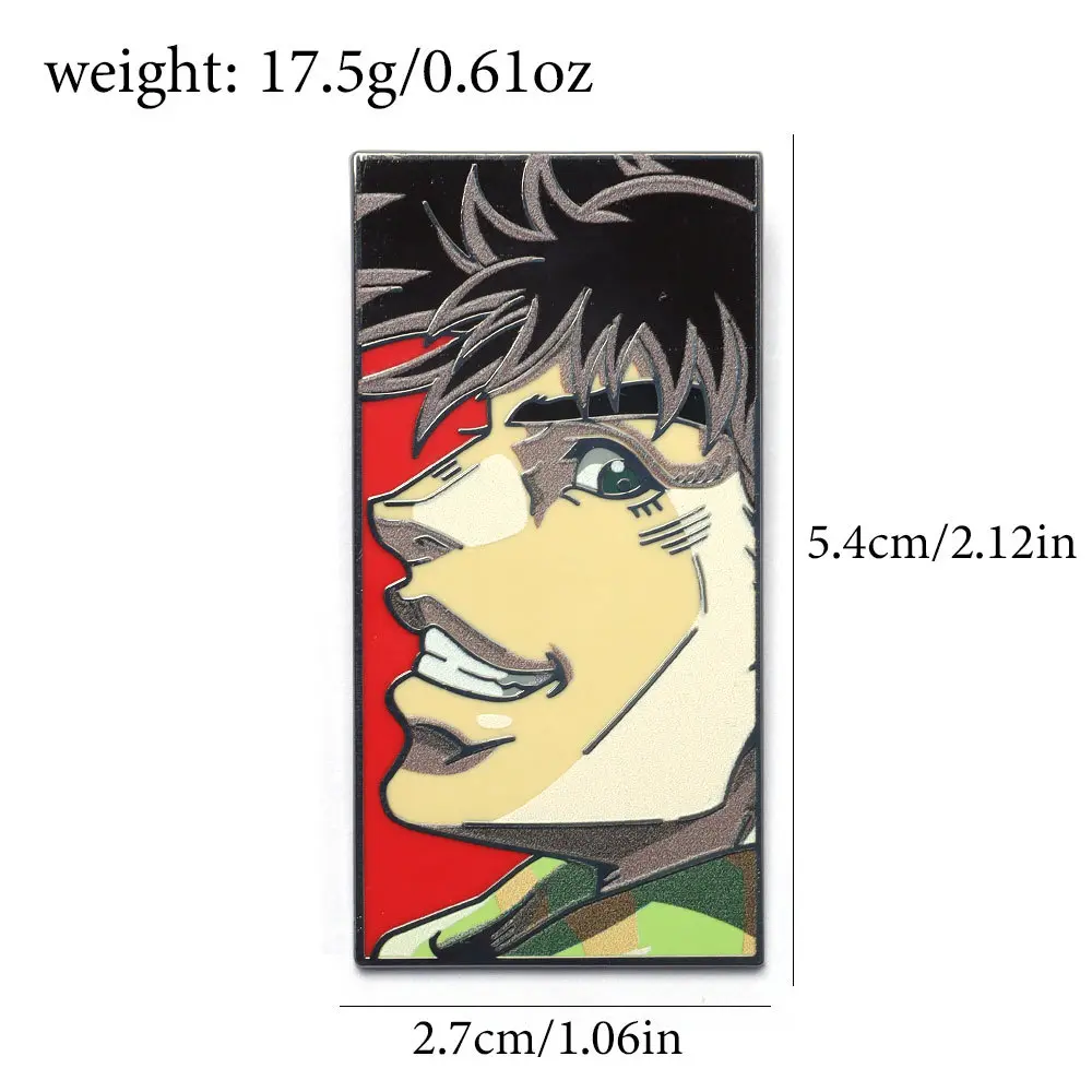 Anime JOJO Enamel Pin Cartoon Characters Brooch Pines Lapel Pins Metal Badge Clothing Accessories Anime Jewelry Fans Gifts