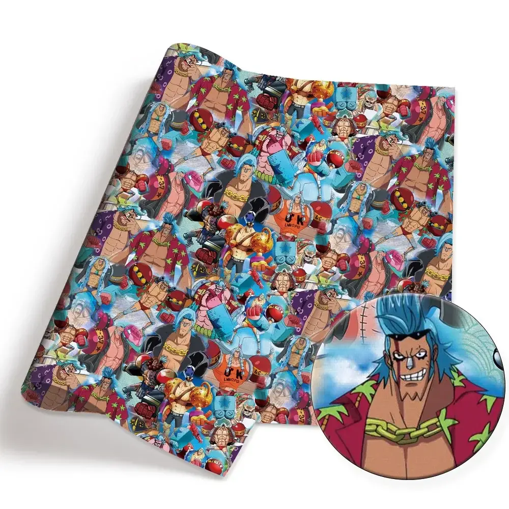 One Piece Anime peripherals Fabric 140*50cm DIY Sewing Patchwork Quilting Baby Dress Printed Fabric Fabric Sewing Kids