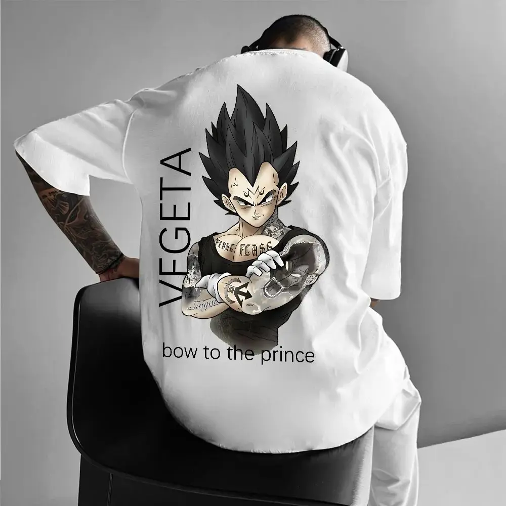 Dragon Ball 2025 Licensed Collection - Official Goku Vintage T-Shirt, Loose Fit Oversized Unisex Comfortable Cotton Anime